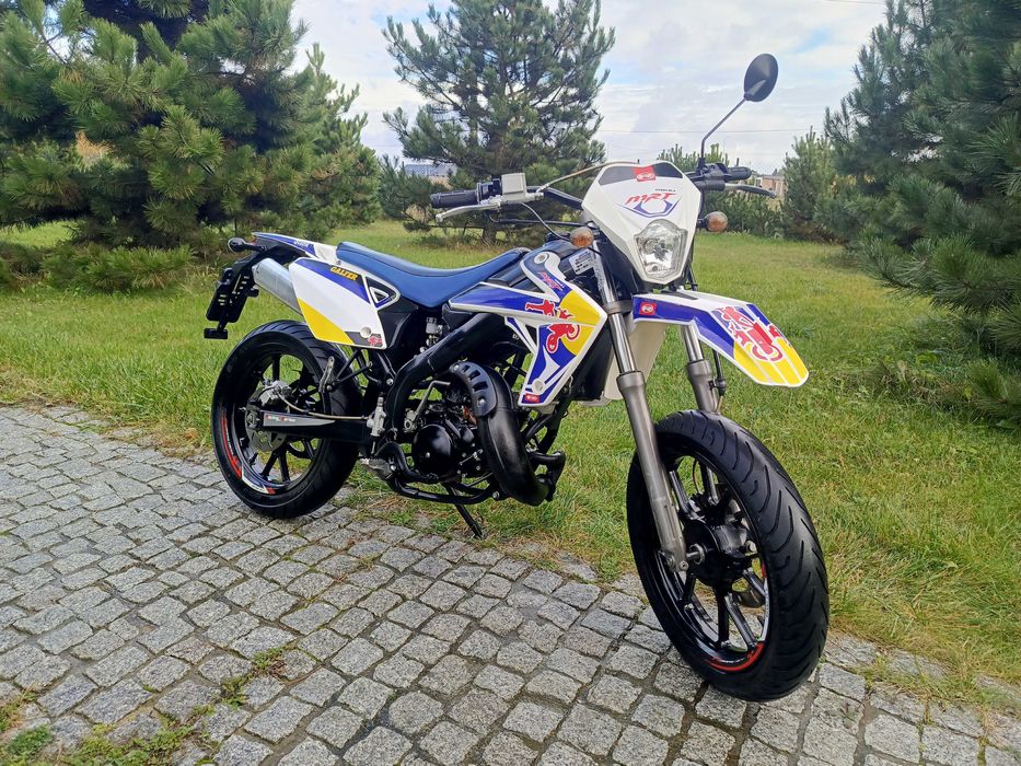 Rieju MRT 50 2021r. Mały Przebieg, Seria 100%, RED BULL, Transport