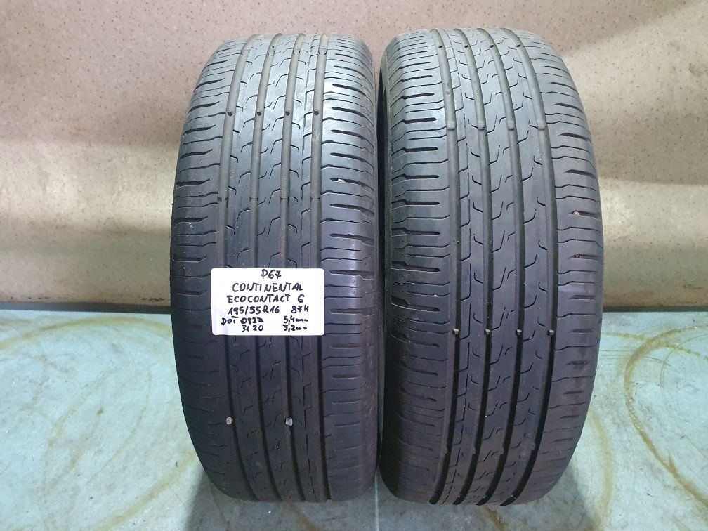 Continental EcoContact 6 195/55R16