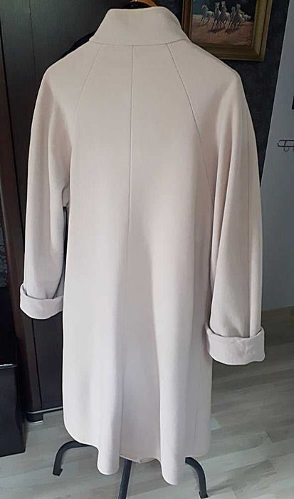 Damski PŁASZCZ  zimowy elegancki rozm 48