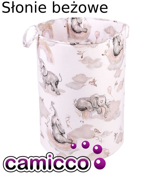 1 KOSZ na ZABAWKI pojemnik torba organizer na worek PRANIE NEW KOLEKCJ