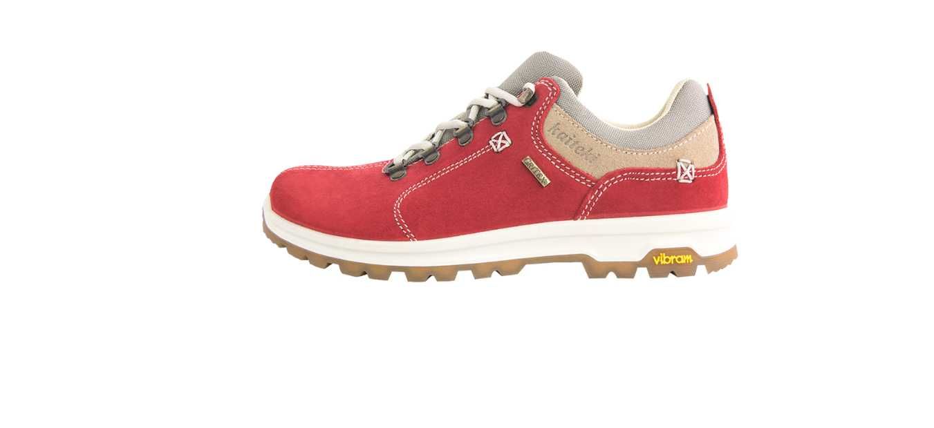 Nowe buty trekkingowe r 41 Kaiteki Rosso 12907 Vibram Nubuk Gritex