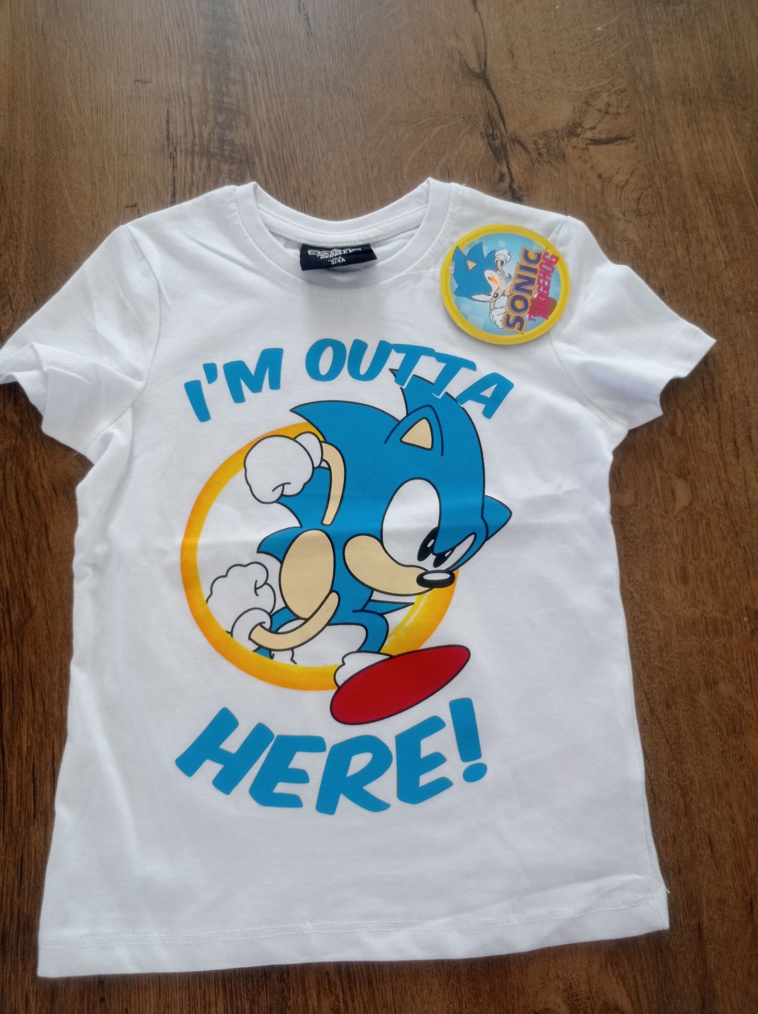 T-shirt Sonic dla chłopca