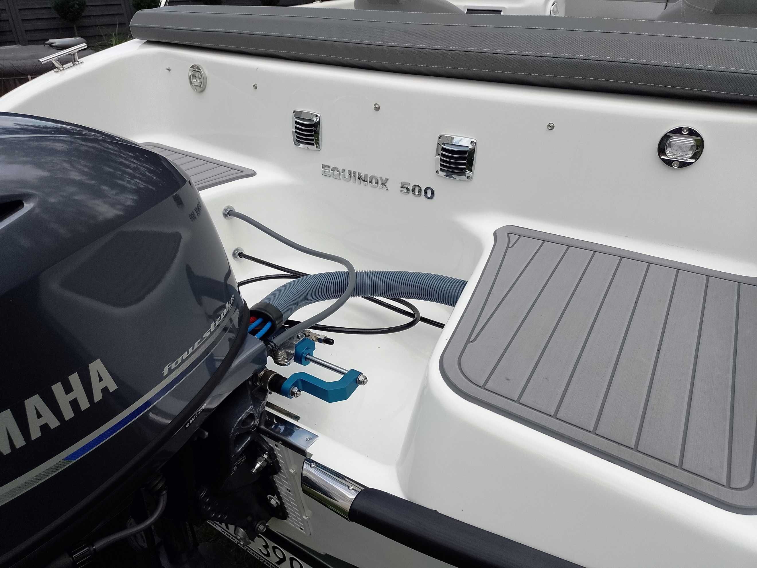 Motorówka rekreacyjna EQUINOX 500 DUO + YAMAHA F60 FETL pokazowa 2024