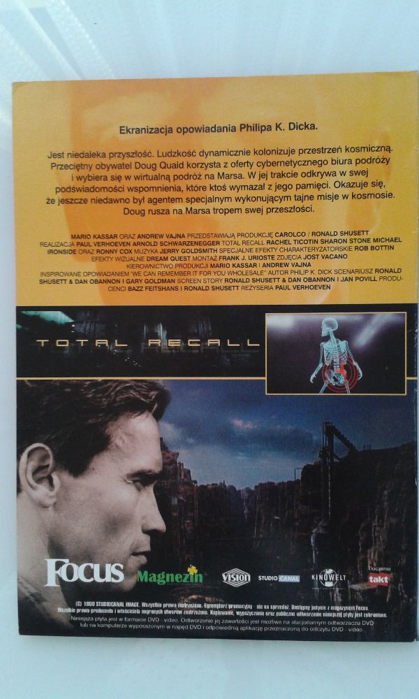 Zabójczy Numer, Pamięć Absolutna DVD