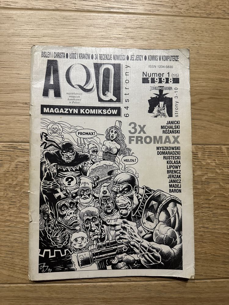 Magazyn komiksów AQQ 1/98