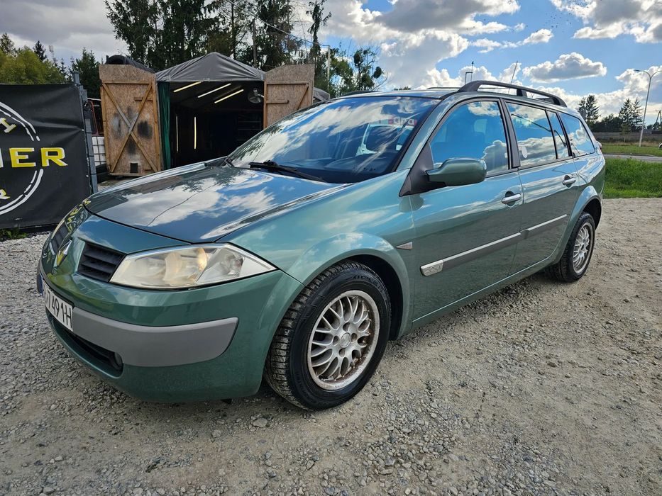 Renault Megane 2004r! 2.0B+LPG! 136KM! Elektryka! Klimatyzacja! Wspomaganie! Zamiana!