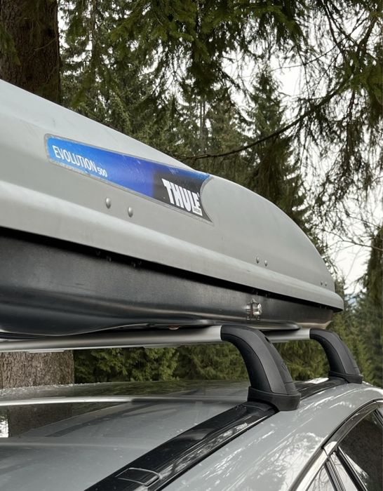 Box dachowy Thule Evolution 500 na narty