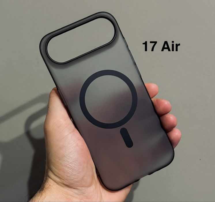 Ультратонкий матовый чехол IPhone 17 Air Black, 16 Pro Max-11 Pro Max