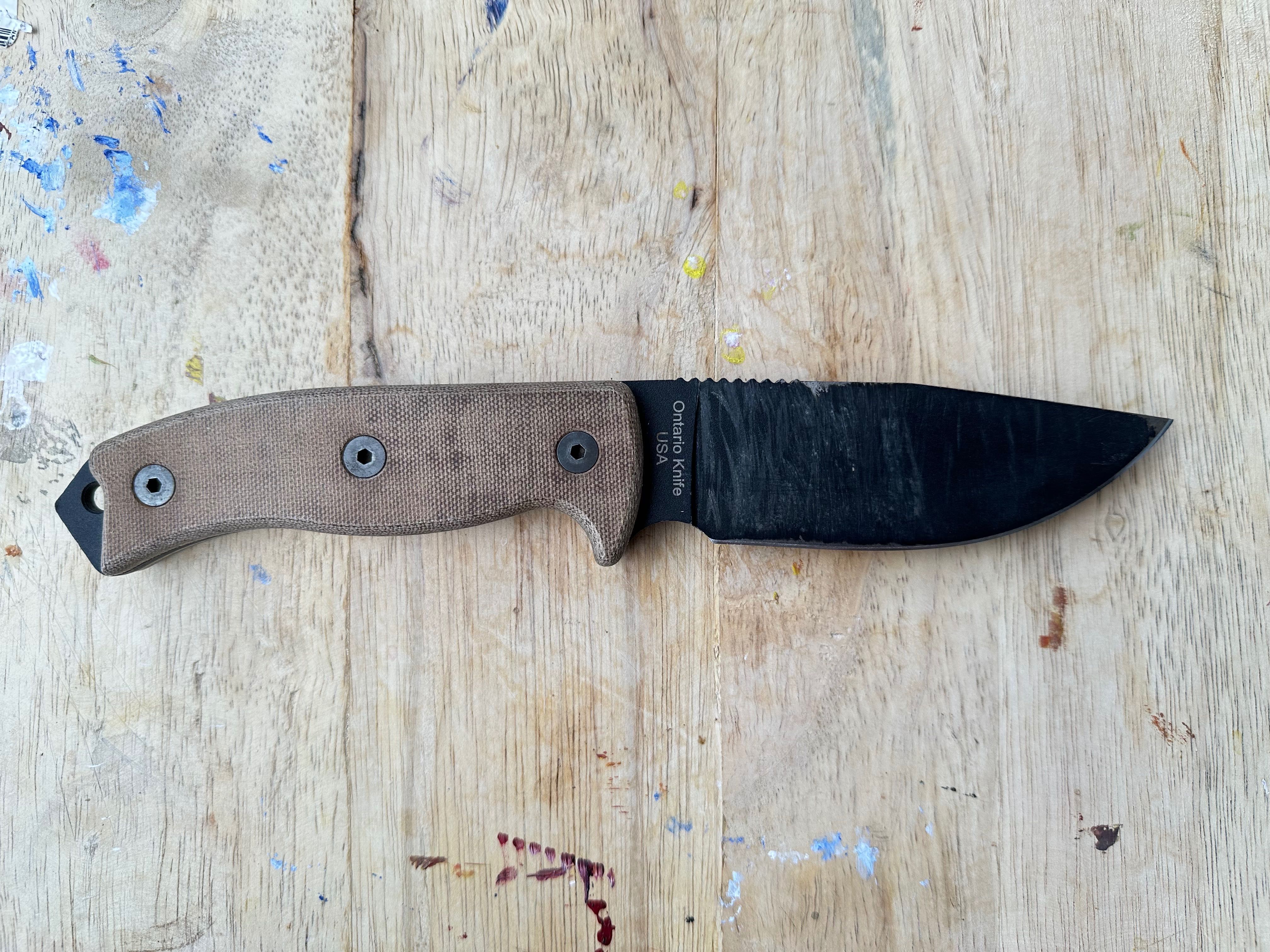 Nóż OKC RAT-5 Micarta