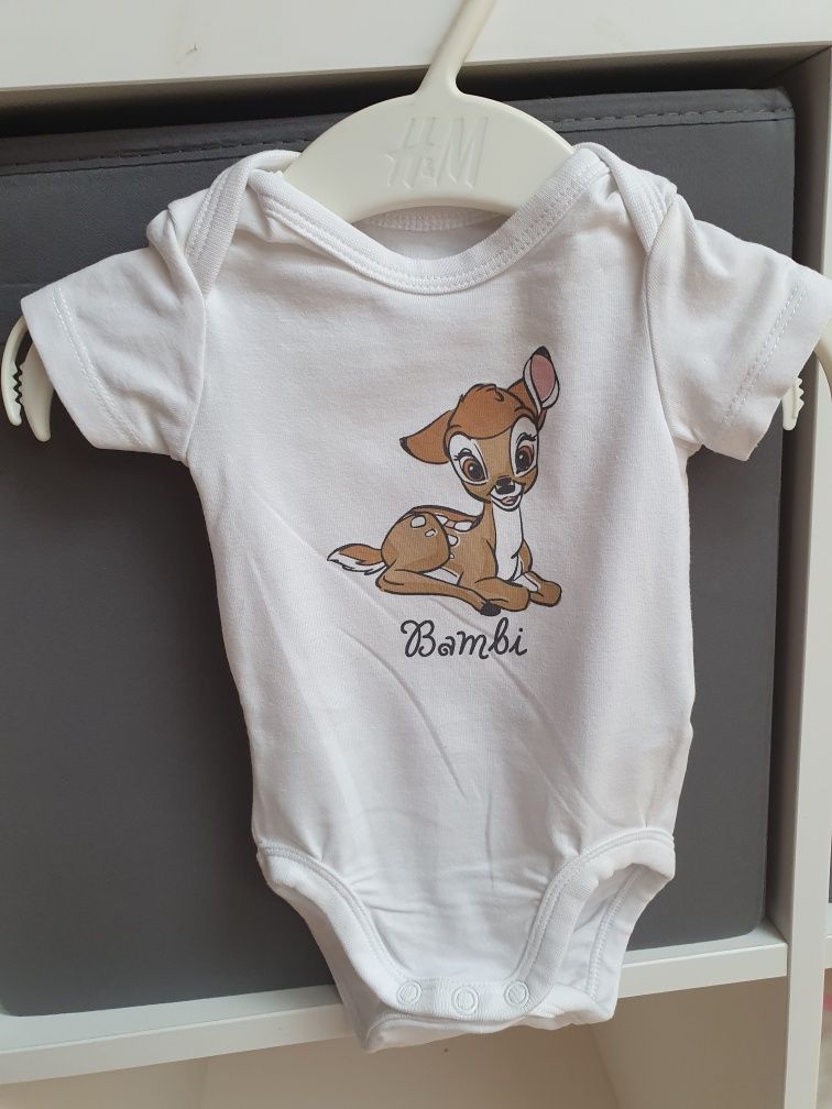 Komplet  niemowlece H&M body  i majteczki
