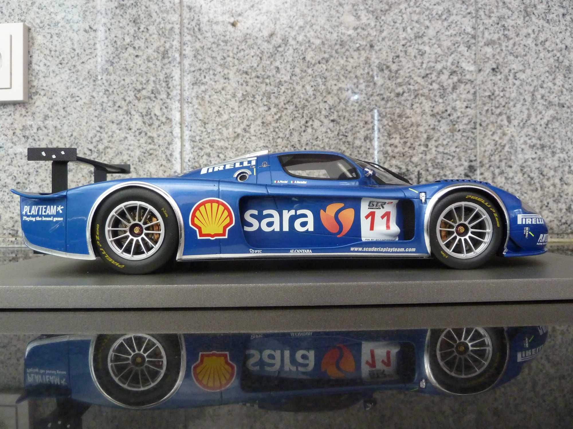 1:18 BBR, Maserati MC 12, GT FIA 2007, Minichamps, AutoArt