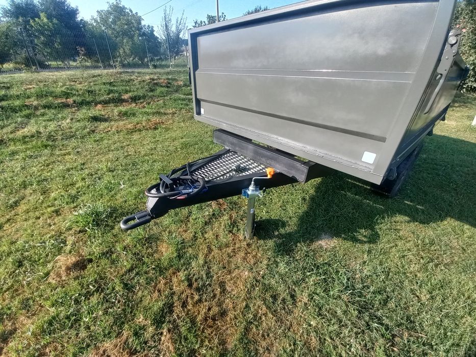 Прицеп для мінітрактора. Вантажопідйомність 2т.