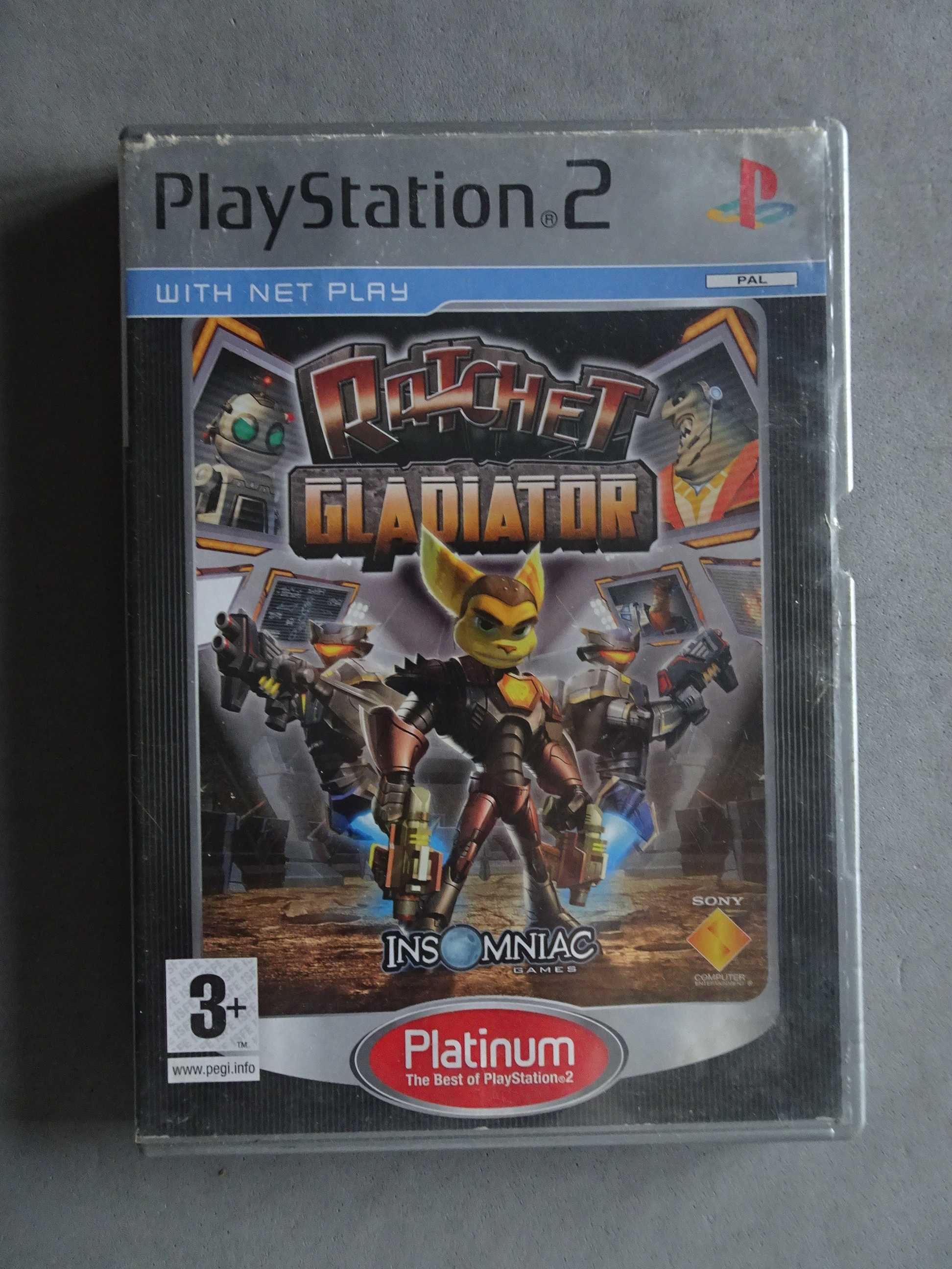 Jogo Playstation 2 PS2 - Ratched: Gladiator