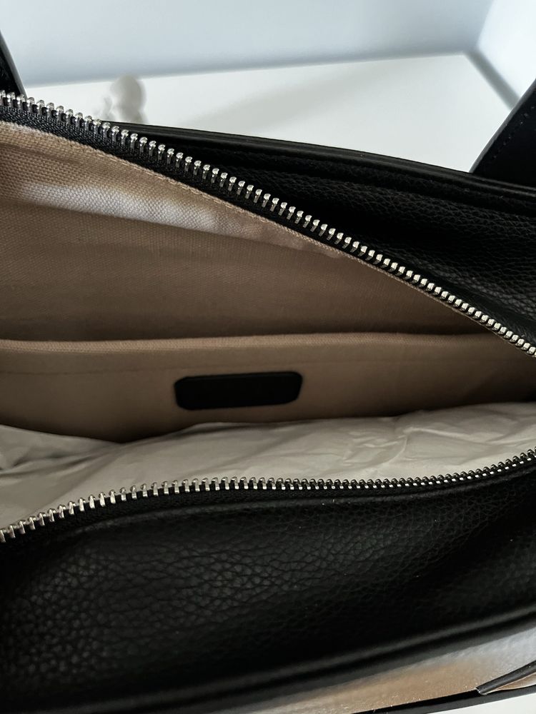 Karl Lagerfeld tote bag , torba meska 100% skóra naturalna