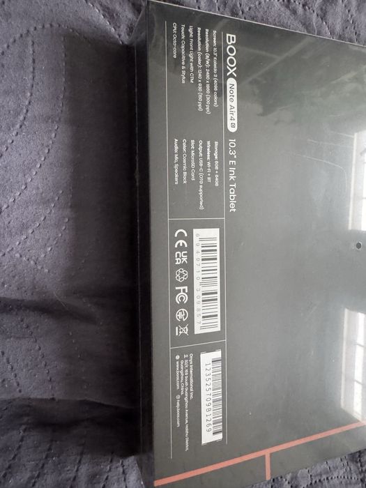 Czytnik ebook Onyx Boox Note Air 4 C 64 GB 10,3" czarny