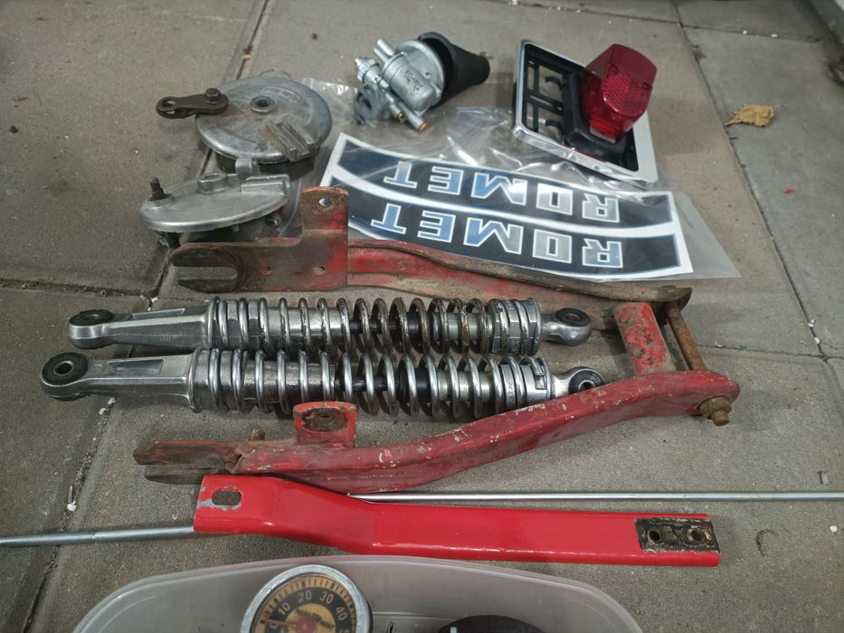 Romet Kadet części-lampa tylna nowa