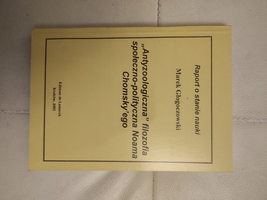 Antyzoologiczna filozofia N. Chomsky'ego