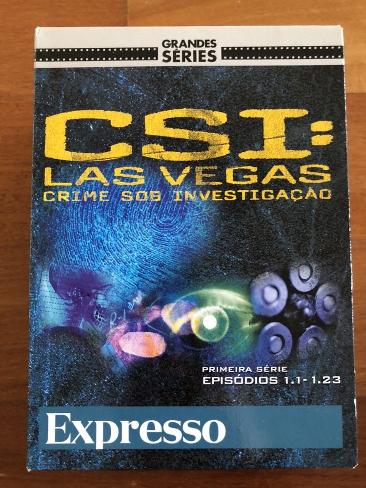 Série CSI Miami e Las Vegas - Caixa de DVD