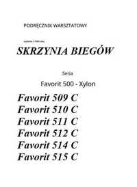 Instrukcja Napraw skrzyni biegów FENDT Favorit 514 C, 515 C, PL