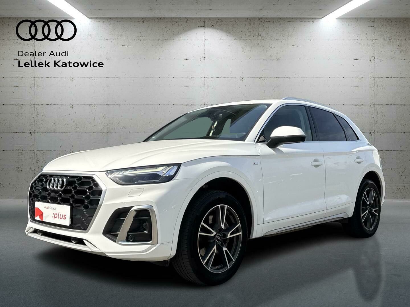 Audi Q5 S-Line Quattro, Side Assist, Matrix, Alcantara, Salon Polska