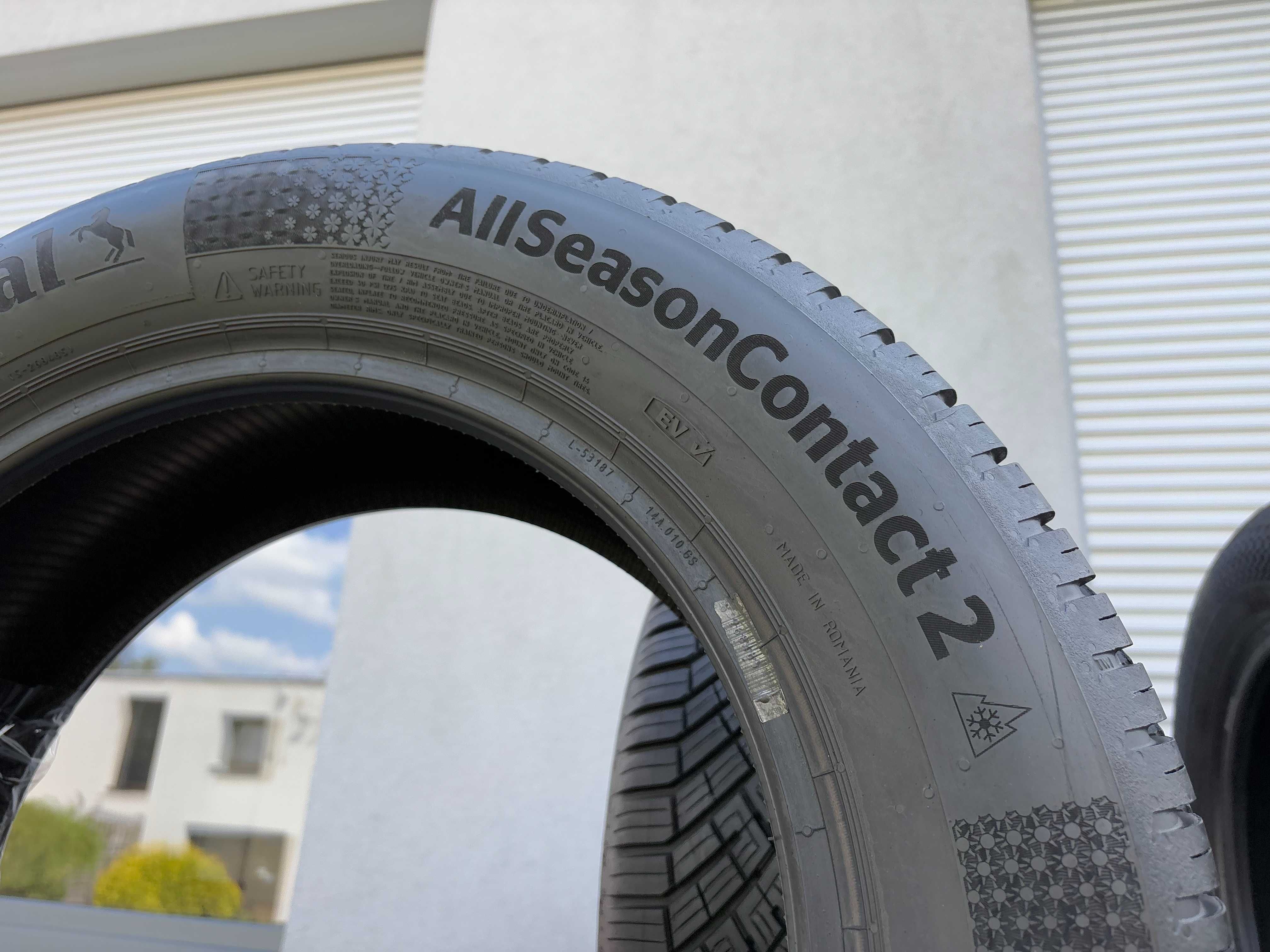 4szt całoroczne 205/60R16 Continental 7,4mm 2024r świetny stan! 4S216