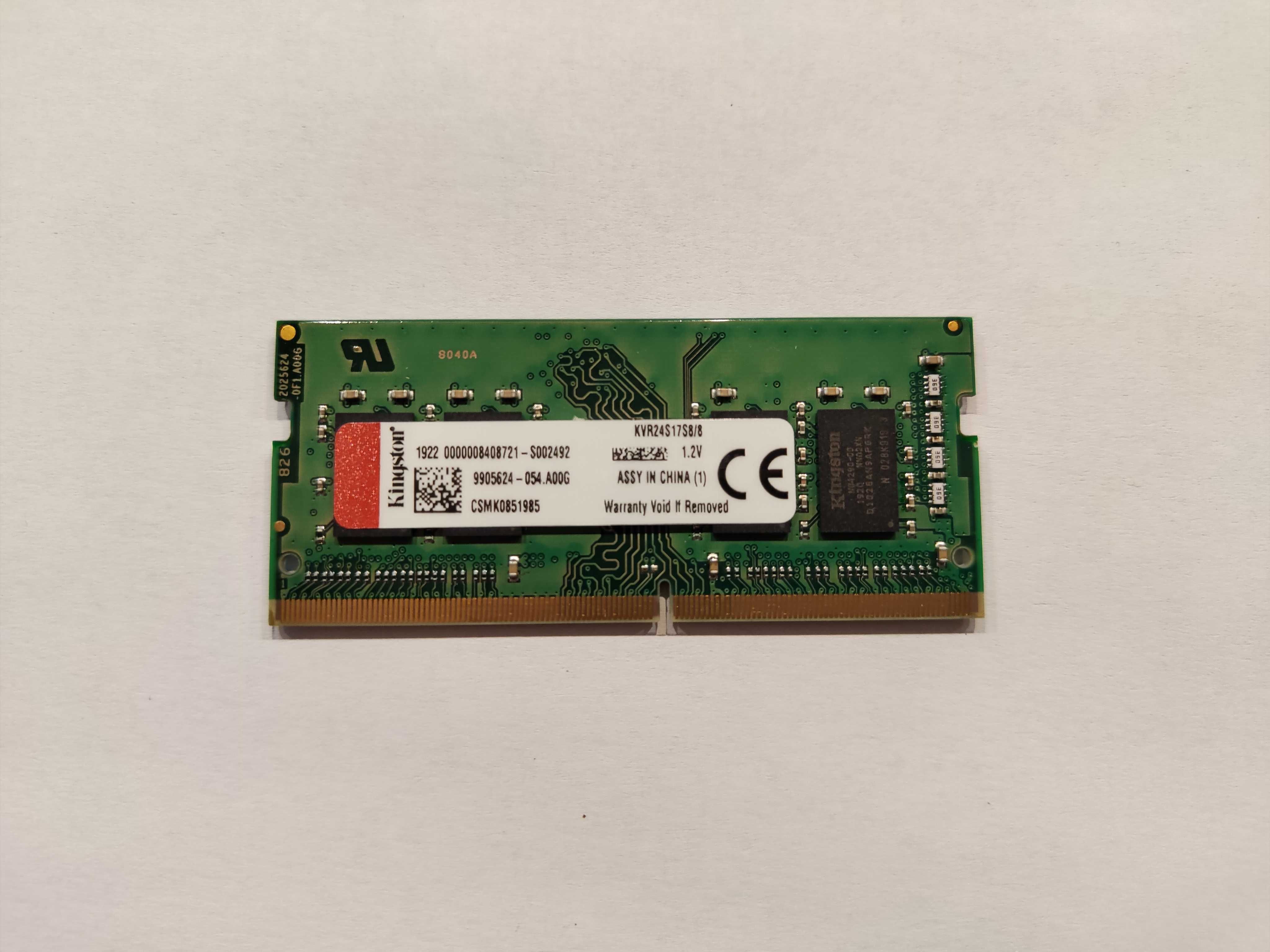 RAM Kingston 8GB DDR4-2400 CL17 SODIMM