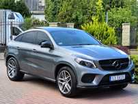 Mercedes-Benz GLE 350Cdi, Pakiet AMG, Salon PL. Panorama, Dociągi, Wentyle, Harman.