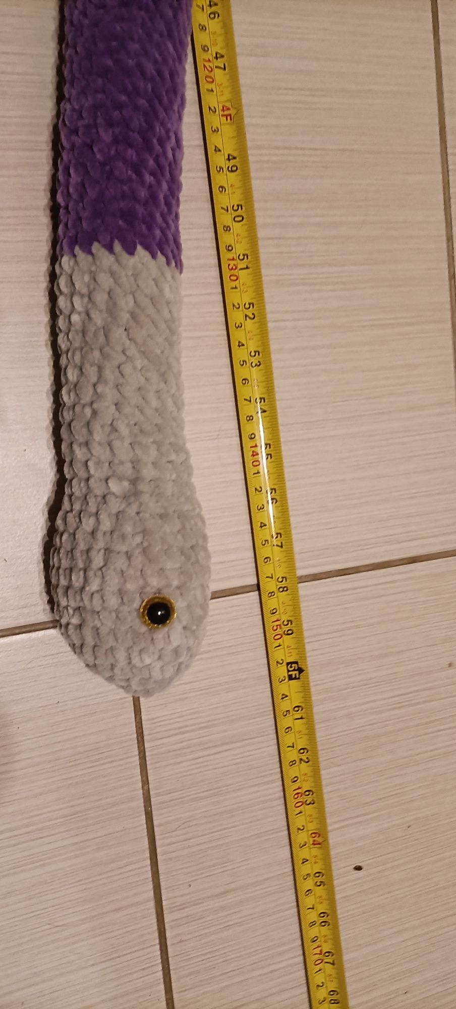 Wąż na szydełku 150cm