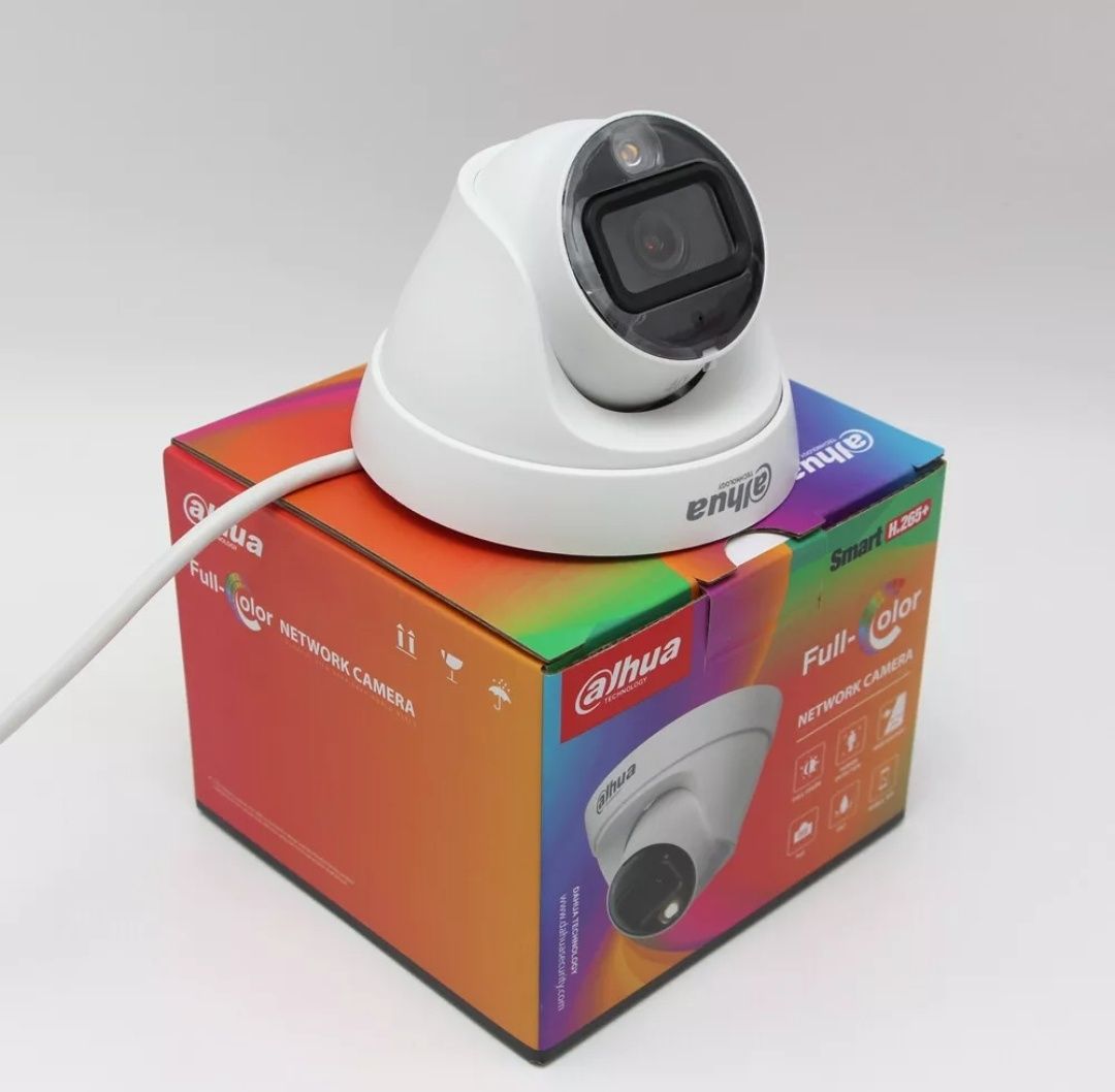 Купольна PoE  IP-камера 4mp   2,8 мм DAHUA DH-IPC-HDW1439T1-LED-S6