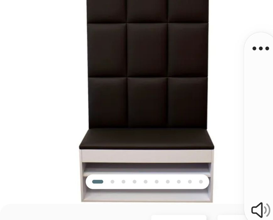 Wieszak z szafką na buty