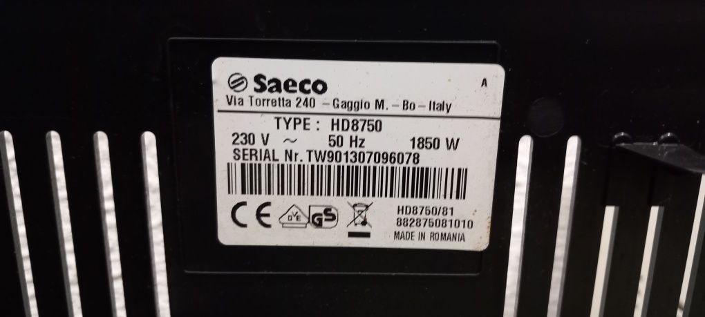 Ekspres do kawy Saeco Intuita