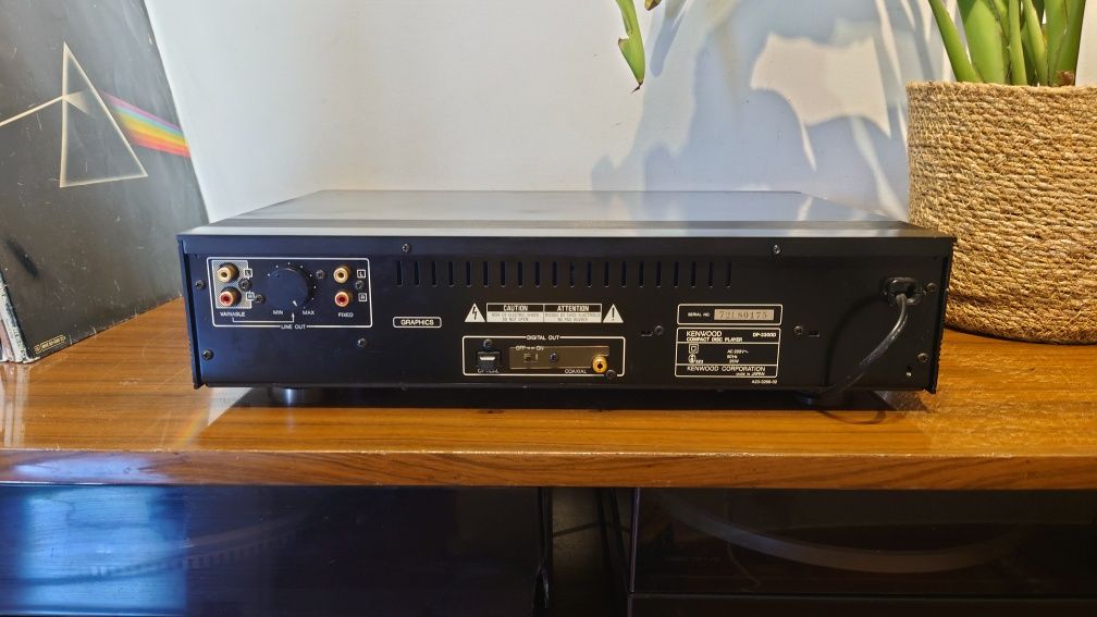 Kenwood DP3300D odtwarzacz CD, 10kg, PCM56, vintage lata 80te