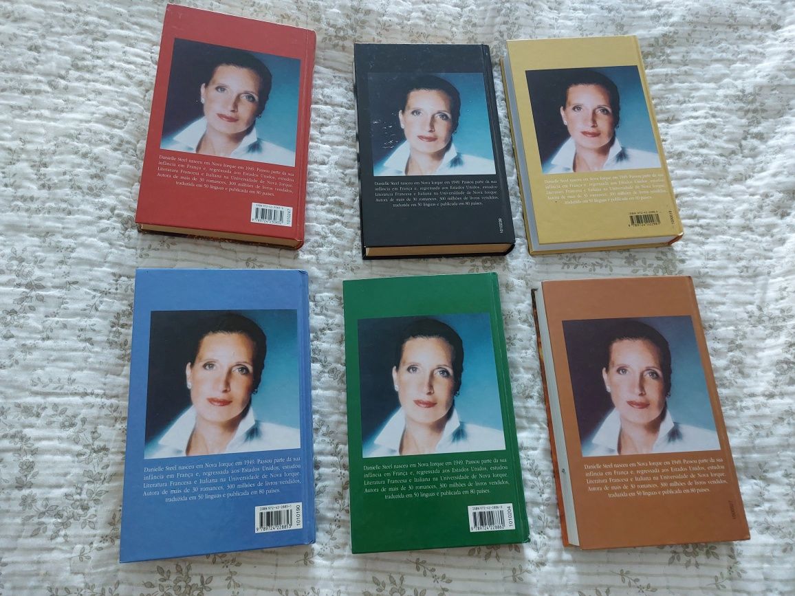 6 livros Danielle Steel