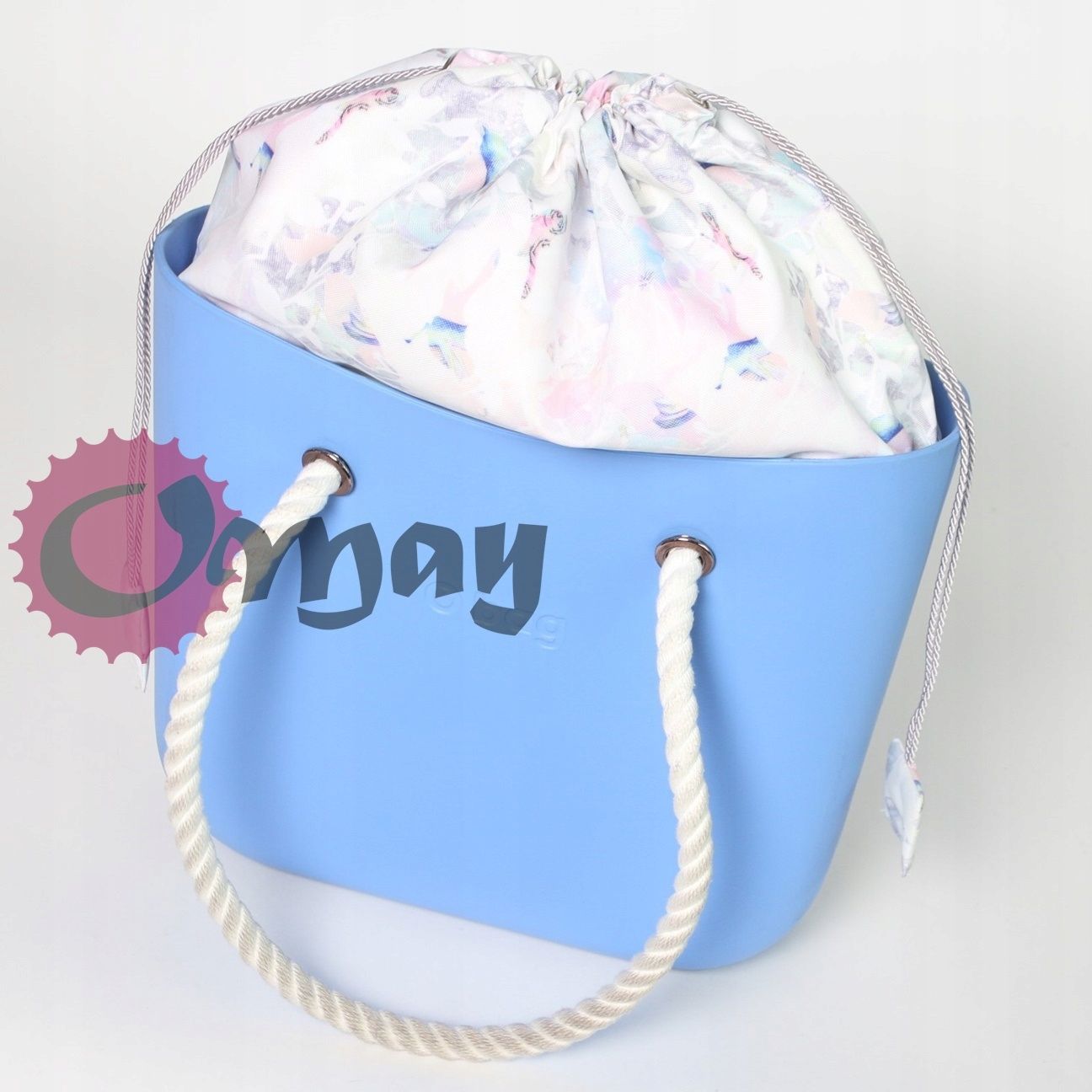 organizer OBAG STANDARD WOREK pastelowy 2 kieszenie komin OMAY