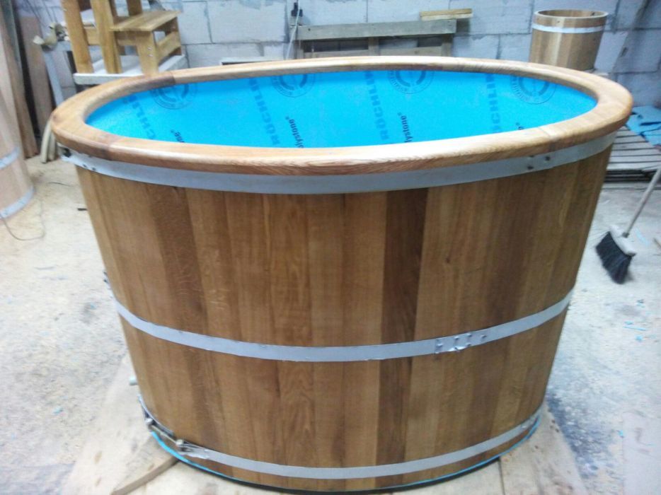 Купель горячая,холодная. Полипропиленовая вставка.