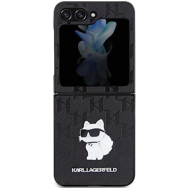 Etui Karl Lagerfeld Saffiano Monogram Choupette Pin na Samsung Galaxy
