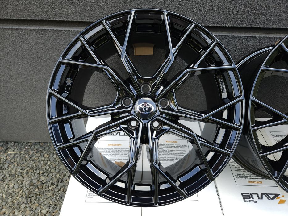 TOYOTA 18 " Nowe 5x114,3 Camry Corolla Avensis Auris RAV4 Felgi Czarne