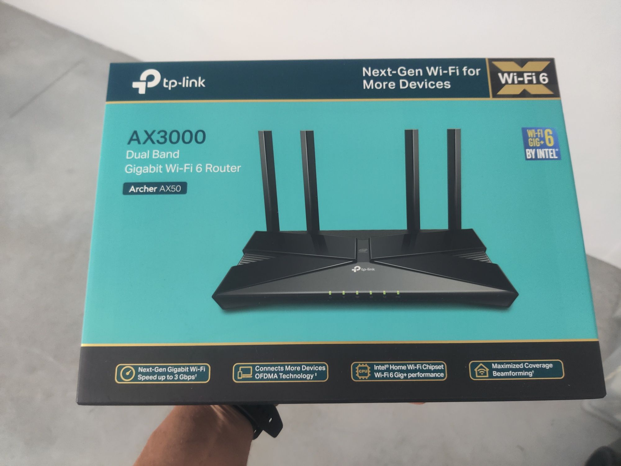 Router Wireless Archer AX50 AX3000 wifi 6