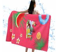 Ręcznik plażowy szybkoschnący z mikrofibry 70x140 na basen siłownię