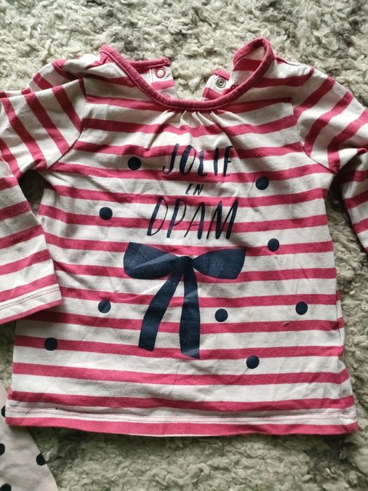 Koszulka z długim rękawem 9-12 msc
