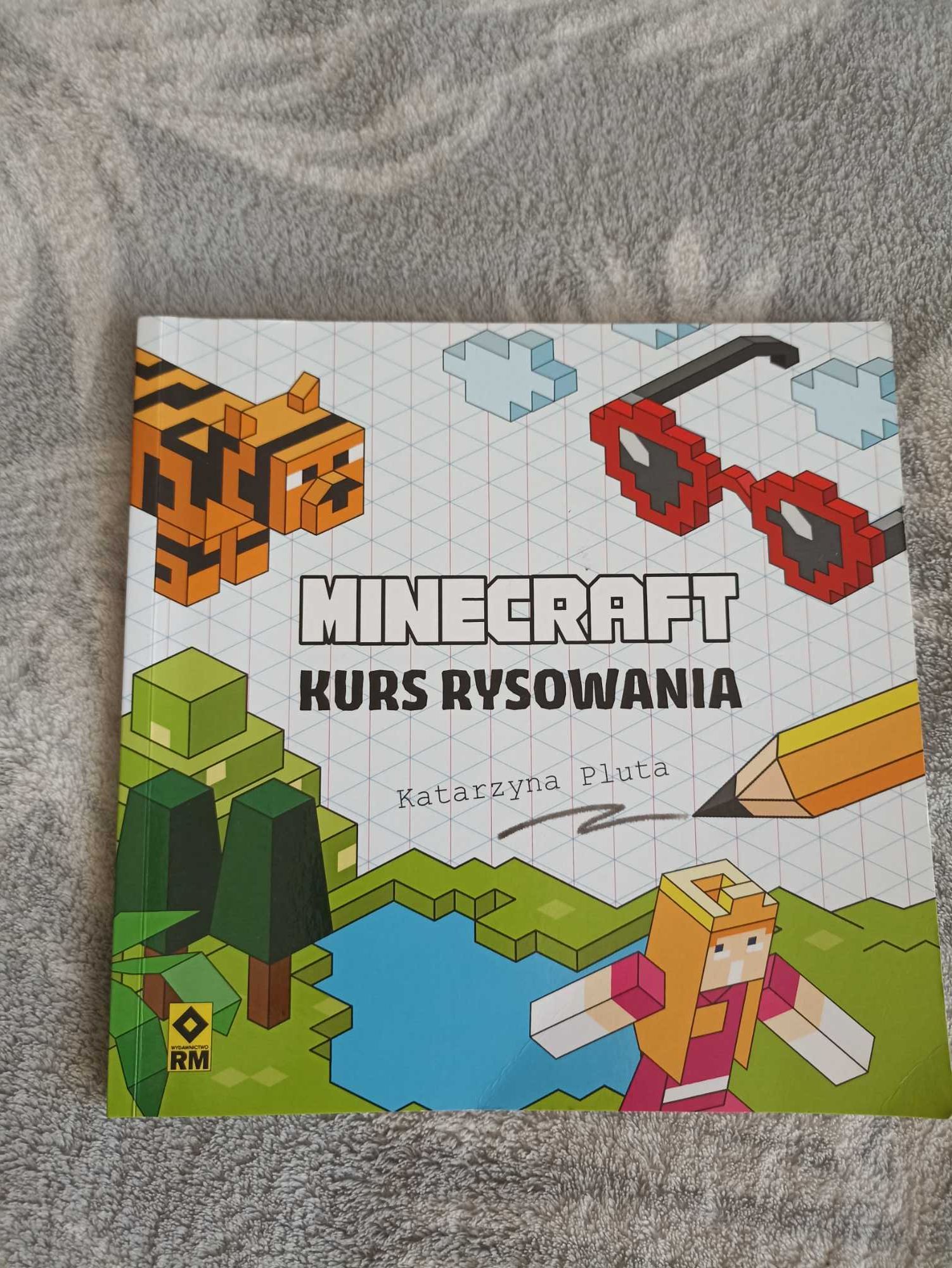 książka Minecraft Kurs rysowania stan idealny