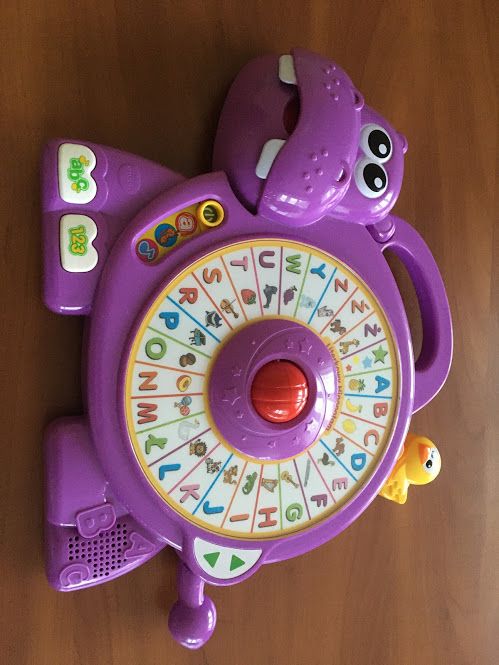 Literkowy hipopotam V Tech