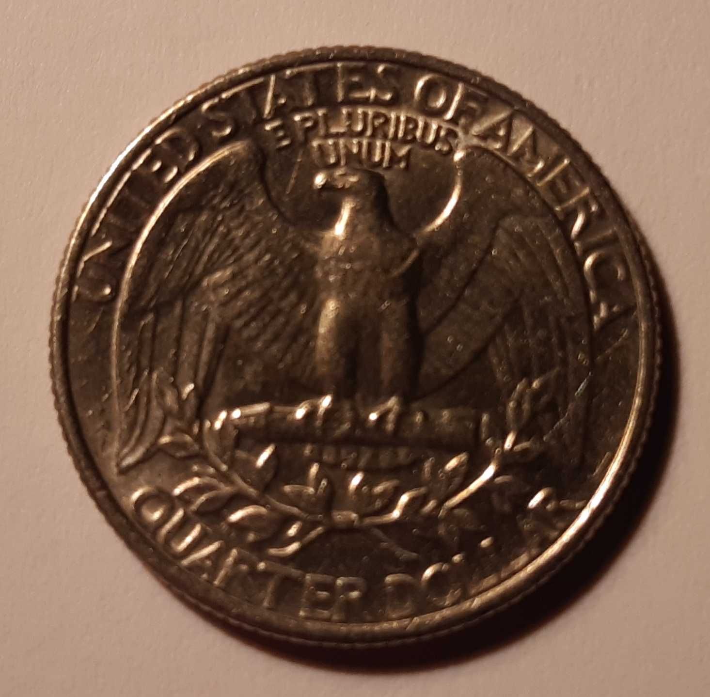 Moneta USA QUARTER DOLLAR 1985 P - 25 centów George Washington - Ładna