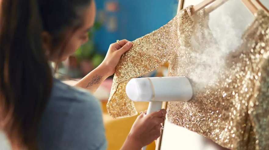 Philips Parownica Ręczna Serii 3000- Moc 1000 W, 20 g/min Ciągłej Pary