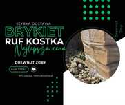 Brykiet drzewny kominkowy bukowy RUF opał