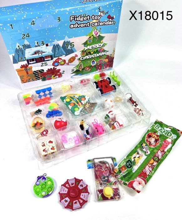 Адвент календар Fidget антистреси іграшки