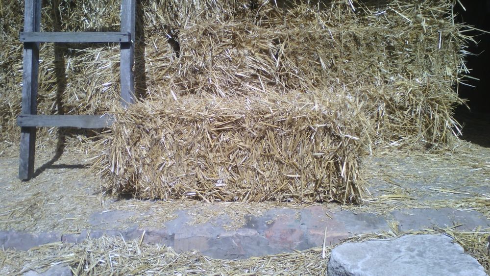 Солома в тюках 45*90