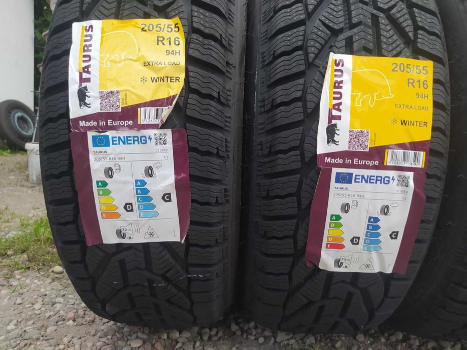 NOWE OPONY 205/55/16 TAURUS WINTER 2025 rok 91T pr. MICHELIN Wysyłka