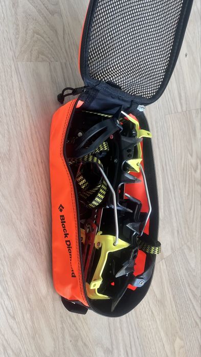 Buty wysokogorskie damskie Scarpa 39 +raki półautomat Salewa pokrowiec