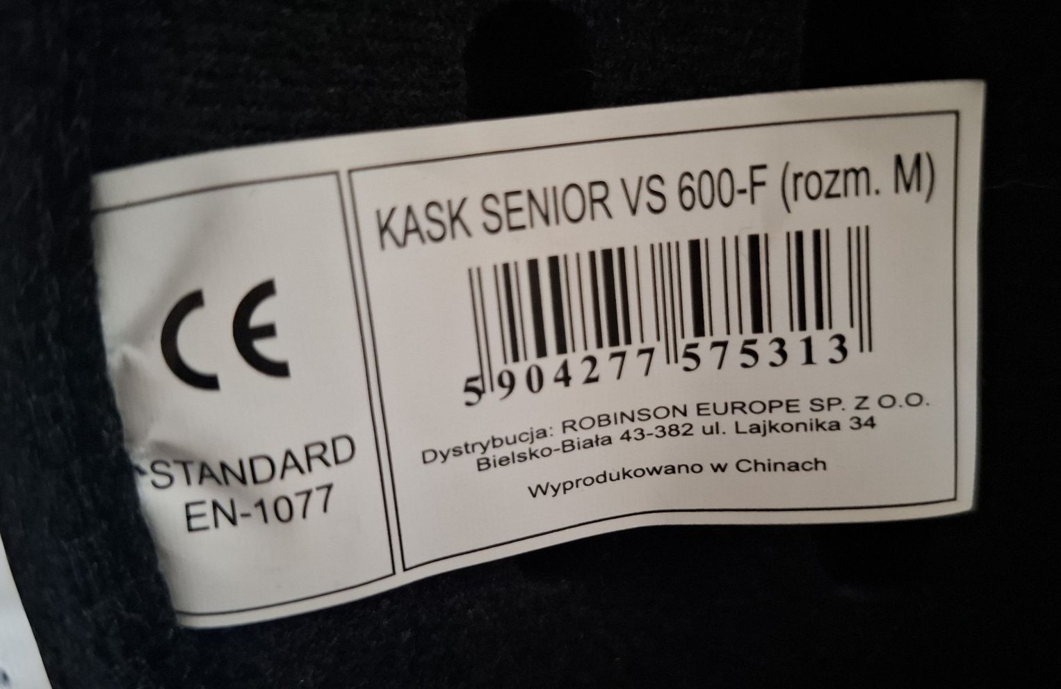 Kask damski rozmiar M